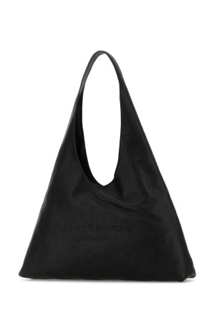 Чорна шкіряна велика сумка через плече Pike ALEXANDER WANG (20325K47L) Чорна шкіряна велика сумка через плече Pike ALEXANDER WANG (20325K47L)