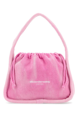 Pink corduroy small Ryan handbag ALEXANDER WANG (20424K41T) Pink corduroy small Ryan handbag ALEXANDER WANG (20424K41T)