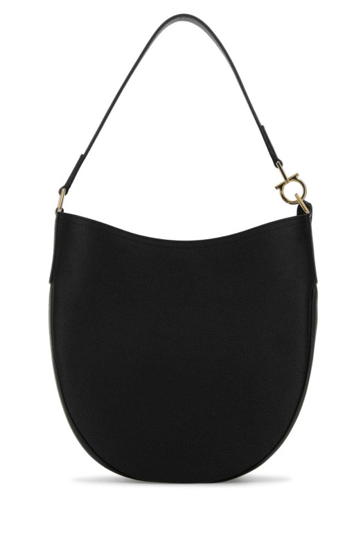 Black leather medium Smile shoulder bag SALVATORE FERRAGAMO (21A170785028) Black leather medium Smile shoulder bag SALVATORE FERRAGAMO (21A170785028)