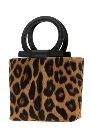 Сумка з друкованої телячої шкіри SALVATORE FERRAGAMO (220957786093)