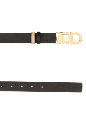 Коричневый кожаный двусторонний ремень SALVATORE FERRAGAMO (230294780408) Коричневый кожаный двусторонний ремень SALVATORE FERRAGAMO (230294780408)