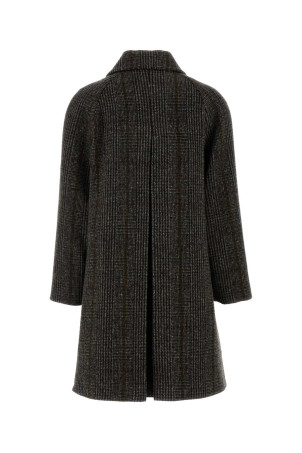 Питонное пальто из шерстяной смеси с вышивкой WEEKEND (2525016112600) WEEKEND MAX MARA