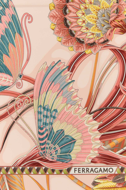 Printed will foulard Multicolor SALVATORE FERRAGAMO (310216785339)