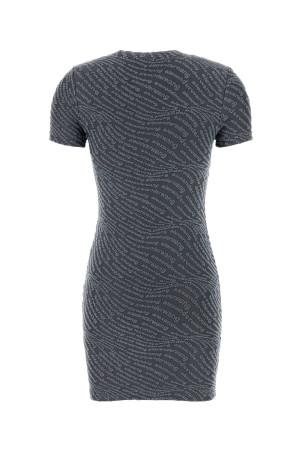 Dark grey stretch polyester mini dress T BY ALEXANDER WANG (4CC3256827) Dark grey stretch polyester mini dress T BY ALEXANDER WANG (4CC3256827)