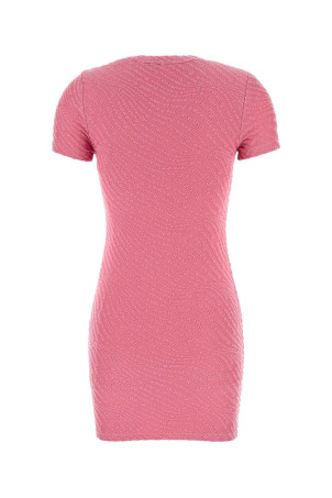 Розовое мини-платье из эластичного полиэстера T BY ALEXANDER WANG (4CC3256827) Розовое мини-платье из эластичного полиэстера T BY ALEXANDER WANG (4CC3256827)