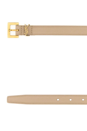 Кожаный ремень Cappuccino SAINT LAURENT (554465BOO0W) Кожаный ремень Cappuccino SAINT LAURENT (554465BOO0W)