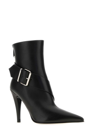 Черные кожаные ботильоны ALEXANDER MCQUEEN (846022WIAJD) Черные кожаные ботильоны ALEXANDER MCQUEEN (846022WIAJD)