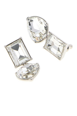 Silver metal Cocktail earrings ALEXANDER MCQUEEN (846549J161B) Silver metal Cocktail earrings ALEXANDER MCQUEEN (846549J161B)