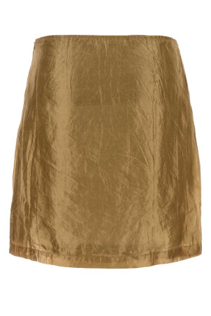 Бежевая шелковая мини-юбка Claude Brown GIMAGUAS (CLAUDESTUDSMINISKIRT) Бежевая шелковая мини-юбка Claude Brown GIMAGUAS (CLAUDESTUDSMINISKIRT)