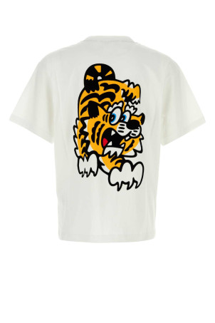 White cotton t-shirt KENZO (FF55TS5474SG)