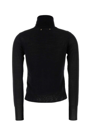 Черный шерстяной свитер Dilara Черный GOLDEN GOOSE DELUXE BRAND (GWP00953P000665) Черный шерстяной свитер Dilara Черный GOLDEN GOOSE DELUXE BRAND (GWP00953P000665)