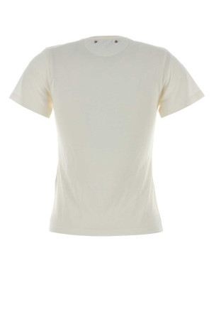 White viscose blent t-shirt GOLDEN GOOSE DELUXE BRAND (GWP02322P002116) White viscose blent t-shirt GOLDEN GOOSE DELUXE BRAND (GWP02322P002116)