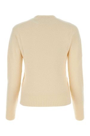 Вовняний светр кольору слонової кістки JIL SANDER (J01GP0103J14603) Вовняний светр кольору слонової кістки JIL SANDER (J01GP0103J14603)