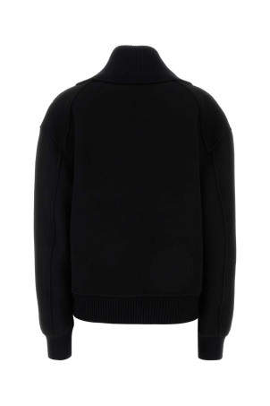 Черная бомбер-куртка из шерстяной смеси JIL SANDER (J02BN0223J20318) Черная бомбер-куртка из шерстяной смеси JIL SANDER (J02BN0223J20318)