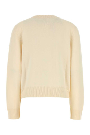 Свитер из шерсти кремового цвета JIL SANDER (J02GP0220J14802) Свитер из шерсти кремового цвета JIL SANDER (J02GP0220J14802)