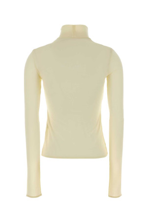 Pastel yellow viscose top JIL SANDER (J03NH0033J20041) Pastel yellow viscose top JIL SANDER (J03NH0033J20041)