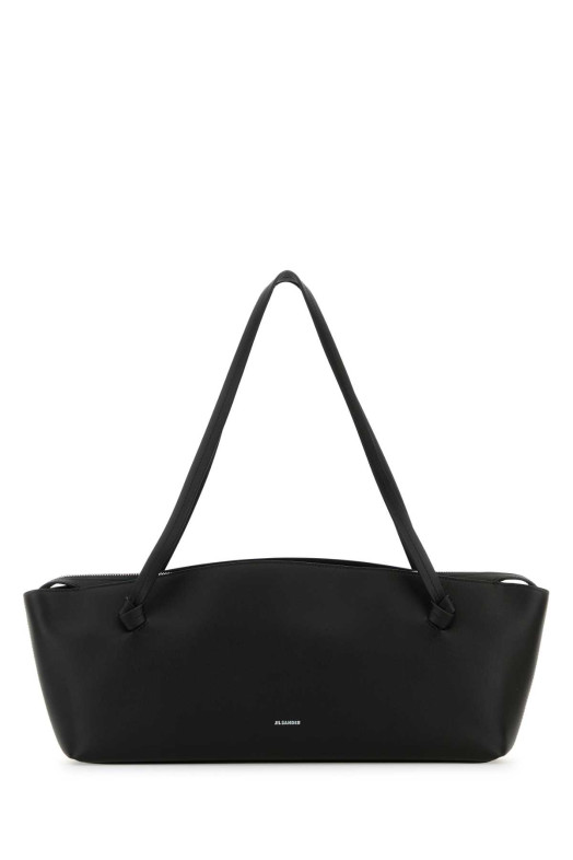 Черная кожаная сумка через плечо Knot JIL SANDER (J07ZH0057P7186) Черная кожаная сумка через плечо Knot JIL SANDER (J07ZH0057P7186)