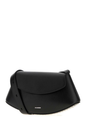 Черная кожаная сумка через плечо Eldorado JIL SANDER (J08WG0056P7191) Черная кожаная сумка через плечо Eldorado JIL SANDER (J08WG0056P7191)