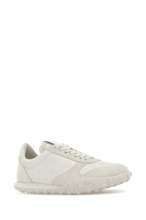 White leather and suede Moon sneakers Black JIL SANDER (J16WS0031P7394) White leather and suede Moon sneakers Black JIL SANDER (J16WS0031P7394)