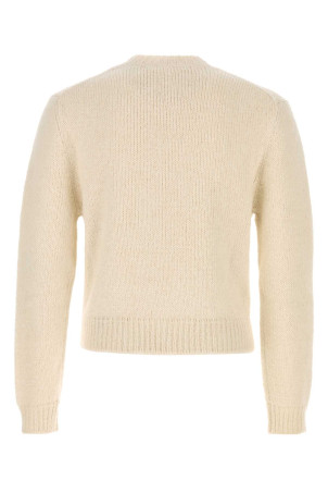 Свитер из смеси альпаки цвета слоновой кости JIL SANDER (J21GP0189J14523) Свитер из смеси альпаки цвета слоновой кости JIL SANDER (J21GP0189J14523)
