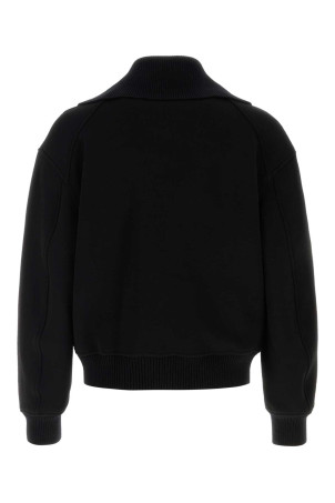 Черная бомбер-куртка из шерстяной смеси JIL SANDER (J22BN0278J20318) Черная бомбер-куртка из шерстяной смеси JIL SANDER (J22BN0278J20318)