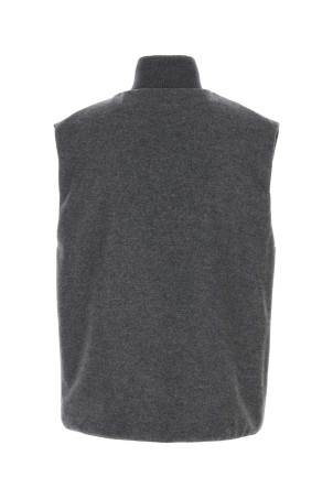 Темно-серая шерстяная безрукавка Бежевый JIL SANDER (J22FB0147J40045) Темно-серая шерстяная безрукавка Бежевый JIL SANDER (J22FB0147J40045)