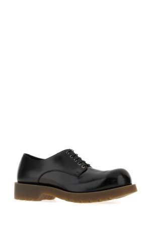 Черные кожаные туфли на шнурках JIL SANDER (J32WQ0027P7032) Черные кожаные туфли на шнурках JIL SANDER (J32WQ0027P7032)