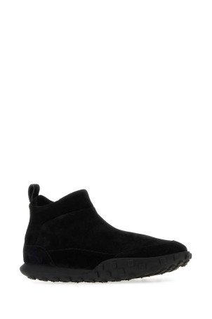 Черные замшевые слипоны Moon JIL SANDER (J32WS0067P7395) Черные замшевые слипоны Moon JIL SANDER (J32WS0067P7395)