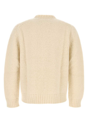 Светр з суміші мохеру та слонової кістки JIL SANDER (J47GP0176J14733) Светр з суміші мохеру та слонової кістки JIL SANDER (J47GP0176J14733)