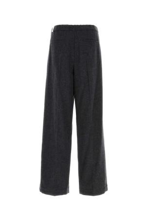 Брюки из фланели цвета угольного пепла JIL SANDER (J47KA0283J40182) Брюки из фланели цвета угольного пепла JIL SANDER (J47KA0283J40182)