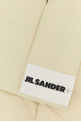 Хлопковый шарф кремового цвета JIL SANDER (J47TE0001J45296) Хлопковый шарф кремового цвета JIL SANDER (J47TE0001J45296)