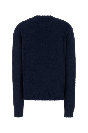 Свитер оверсайз из смеси альпаки темно-синего цвета JIL SANDER (J53GP0012J14523) Свитер оверсайз из смеси альпаки темно-синего цвета JIL SANDER (J53GP0012J14523)