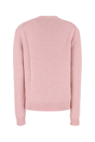 Розовый свитер оверсайз из смеси альпаки JIL SANDER (J53GP0012J14523) Розовый свитер оверсайз из смеси альпаки JIL SANDER (J53GP0012J14523)