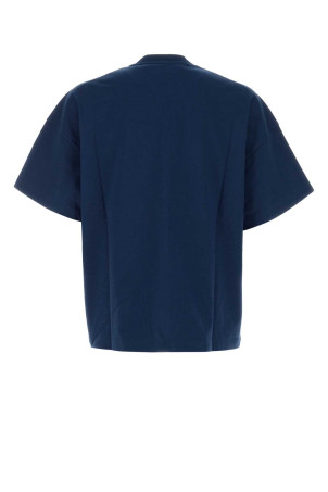 Хлопковая футболка темно-синего цвета JIL SANDER (J54GC0011J45317) Хлопковая футболка темно-синего цвета JIL SANDER (J54GC0011J45317)