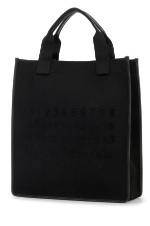 Black canvas shopping bag MAISON MARGIELA (SB1WC0019P8725) Black canvas shopping bag MAISON MARGIELA (SB1WC0019P8725)