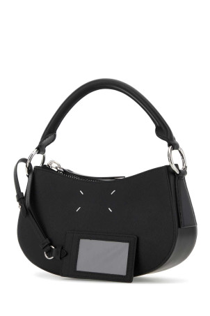 Black leather handbag MAISON MARGIELA (SB1WD0032P7275)