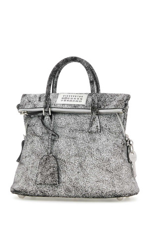 Two-tone leather mini 5AC Loved to Death  handbag MAISON MARGIELA (SB1WG0075P8568)