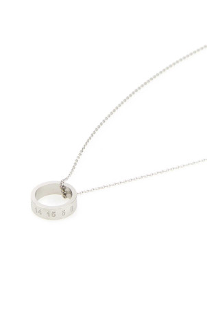 Серебряное колье 925 пробы Черный MAISON MARGIELA (SI8UU0001SV0129) Серебряное колье 925 пробы Черный MAISON MARGIELA (SI8UU0001SV0129)