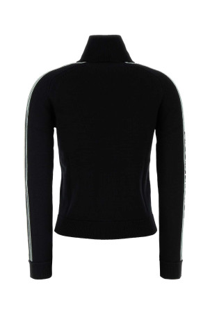 Black wool cardigan Black CASABLANCA (WPF25KW102101) Black wool cardigan Black CASABLANCA (WPF25KW102101)