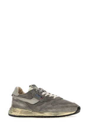 Dark grey canvas and suede Reelwind sneakers AUTRY (WVLM) Dark grey canvas and suede Reelwind sneakers AUTRY (WVLM)