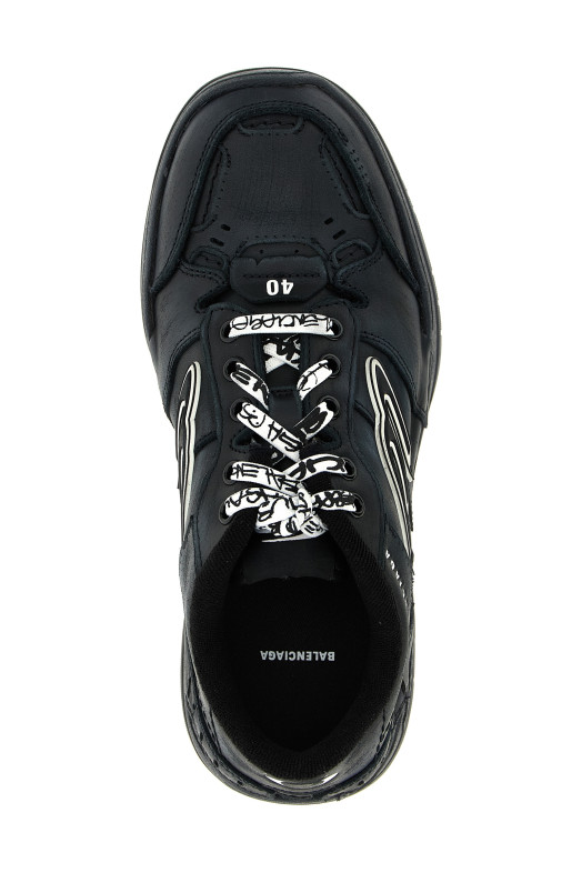 'Hamptons Worn-Out' sneakers Black