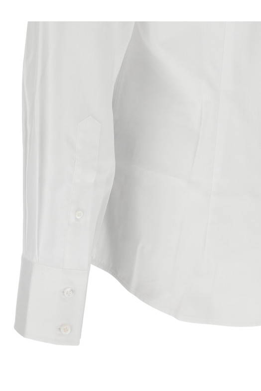 Рубашка с пуговицами Белая BRUNELLO CUCINELLI MBUC41716C159