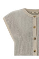 'Kirby' vest Beige