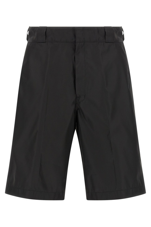 Бермуды Re-Nylon черные PRADA SPG32SWMO1WQ8F0002