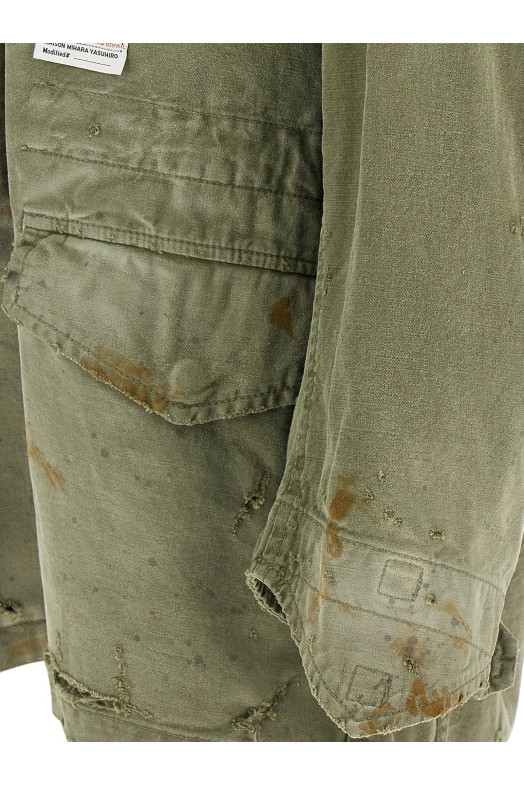 Куртка «Distressed Field» Зеленая J15BL171KHAKI