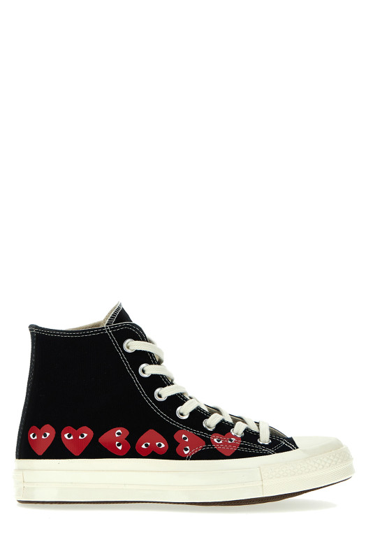 Comme des Garçons Play x Converse sneakers Black