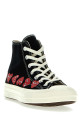 Comme des Garçons Play x Converse sneakers Black