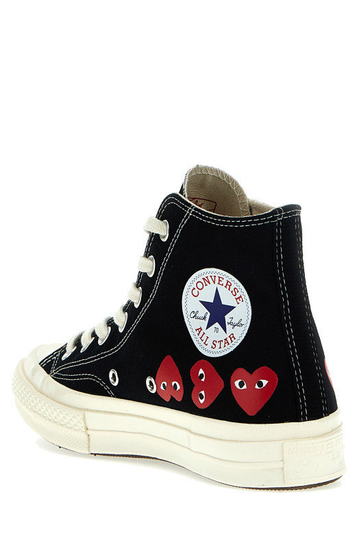 Comme des Garçons Play x Converse sneakers Black