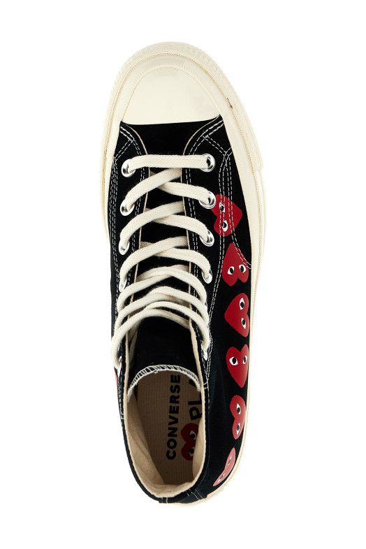 Comme des Garçons Play x Converse sneakers Black