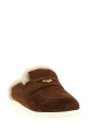 Suede mules Brown